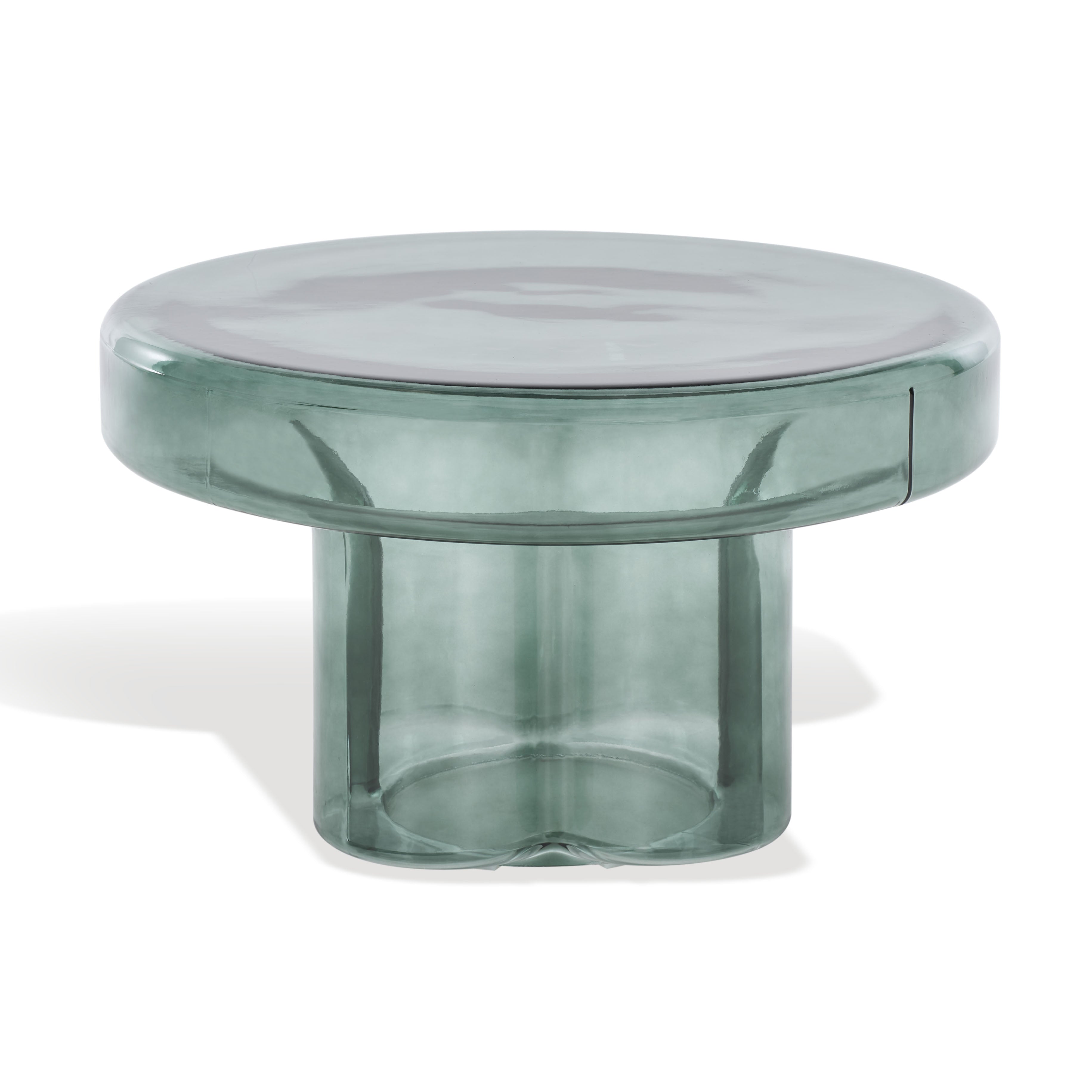 Safavieh Couture Patterson Glass Coffee Table, SFV1200 - Green