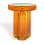 Safavieh Couture Patterson Glass Accent Table, SFV1201 - Orange