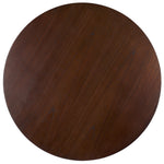 Safavieh Couture Barnard Round Wood Coffee Table, SFV1703 - Walnut