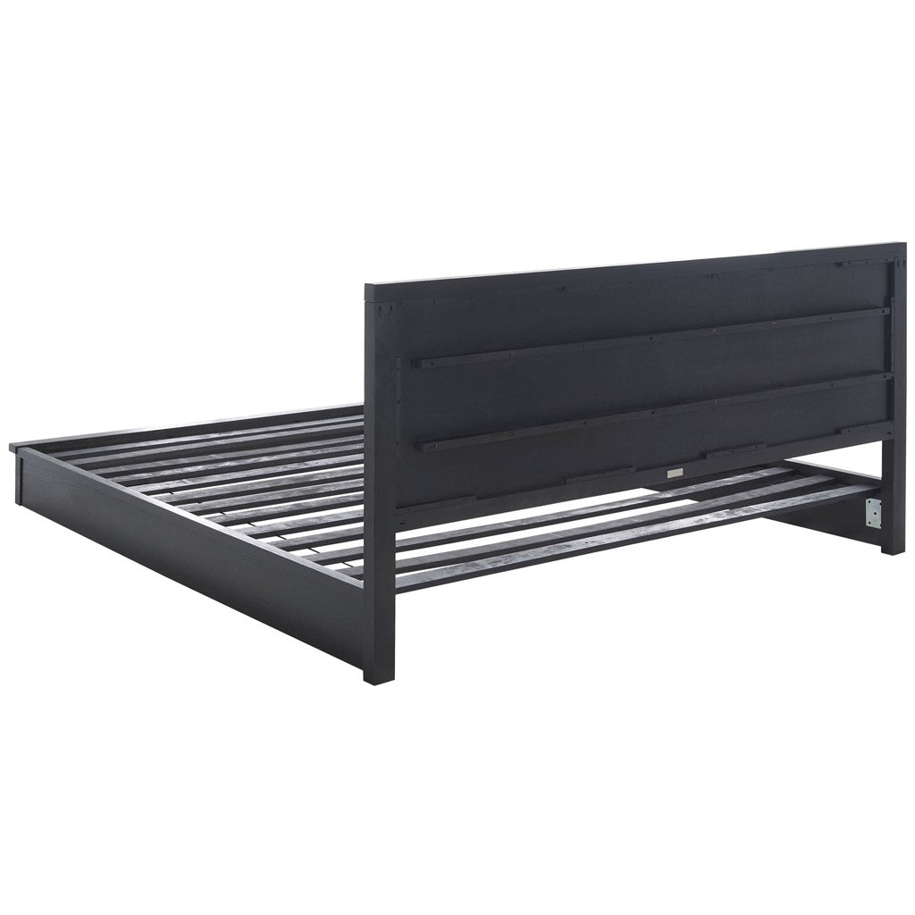 Safavieh Couture Deirdra Wood Bed, SFV2140 - Black