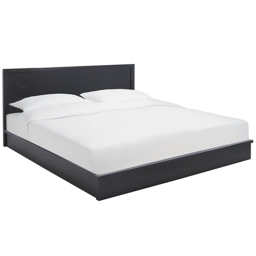 Safavieh Couture Deirdra Wood Bed, SFV2140 - Black