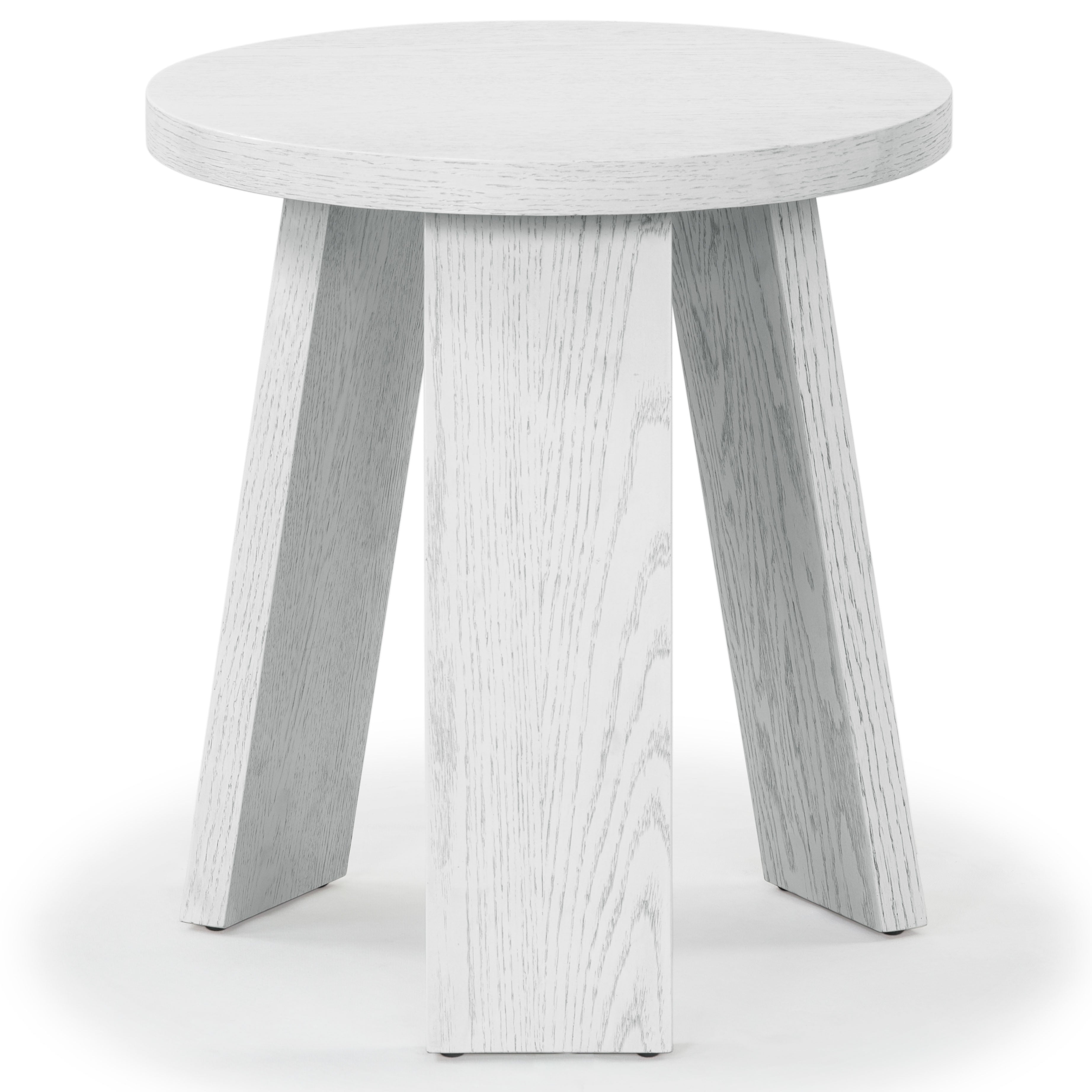 Safavieh Couture Julianna Wood Accent Table, SFV2165 - White Wash