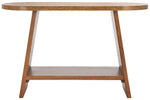 Safavieh Couture Julianna Wood Console Table, SFV2166 - Rustic Oak