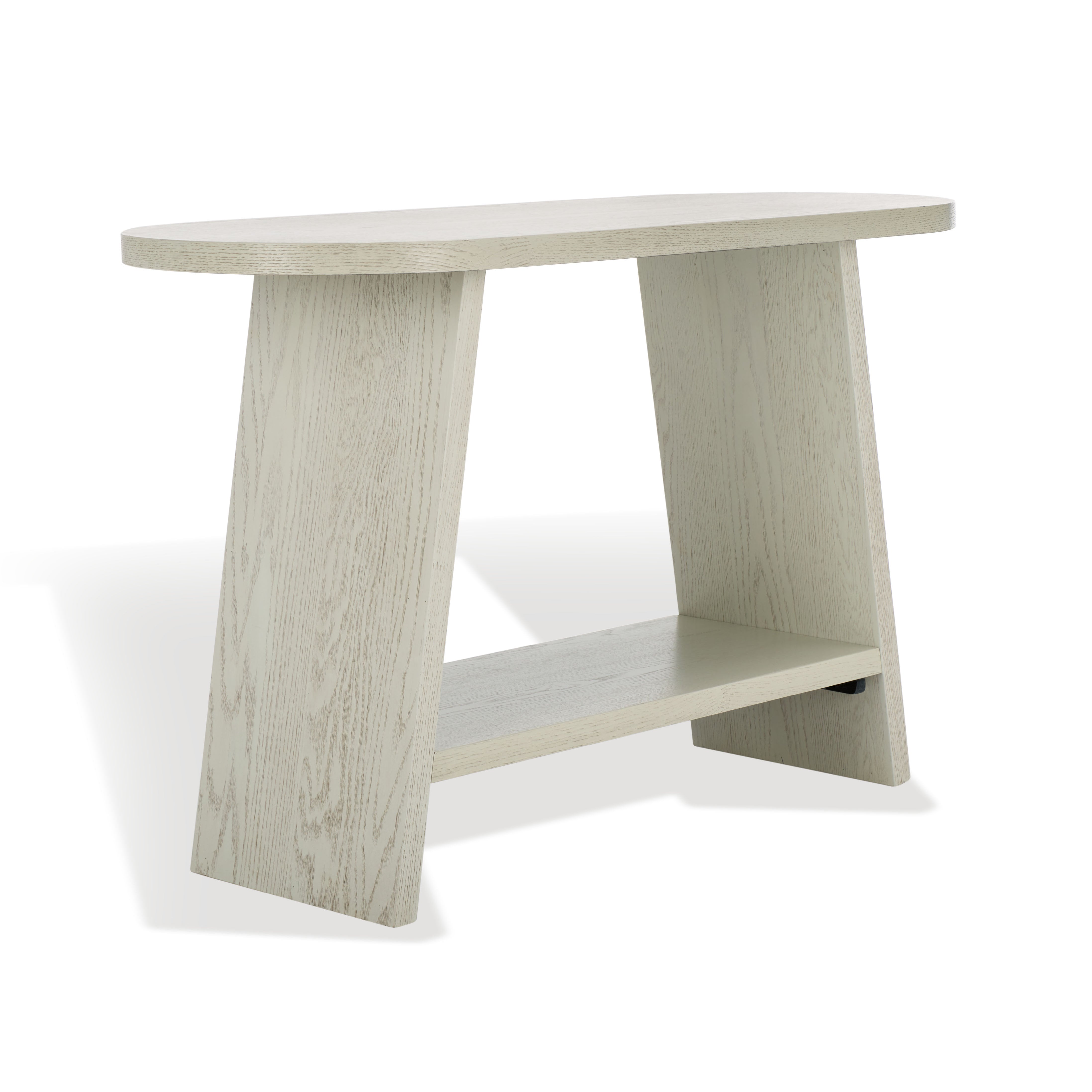 Safavieh Couture Julianna Wood Console Table, SFV2166 - White Wash