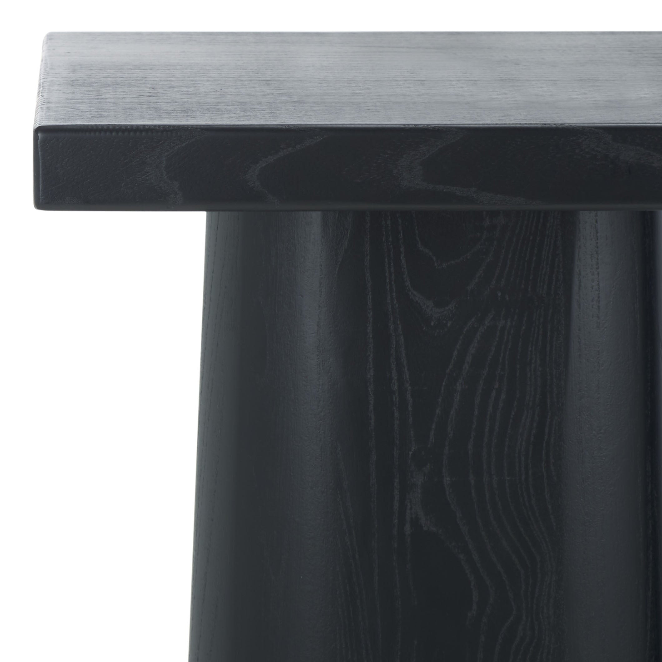 Safavieh Couture Ryllae Elm Wood Console Table, SFV2303 - Black