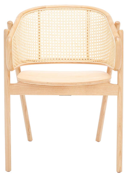 Safavieh Couture Emmy Rattan Back Dining Chair , SFV4128 - Natural