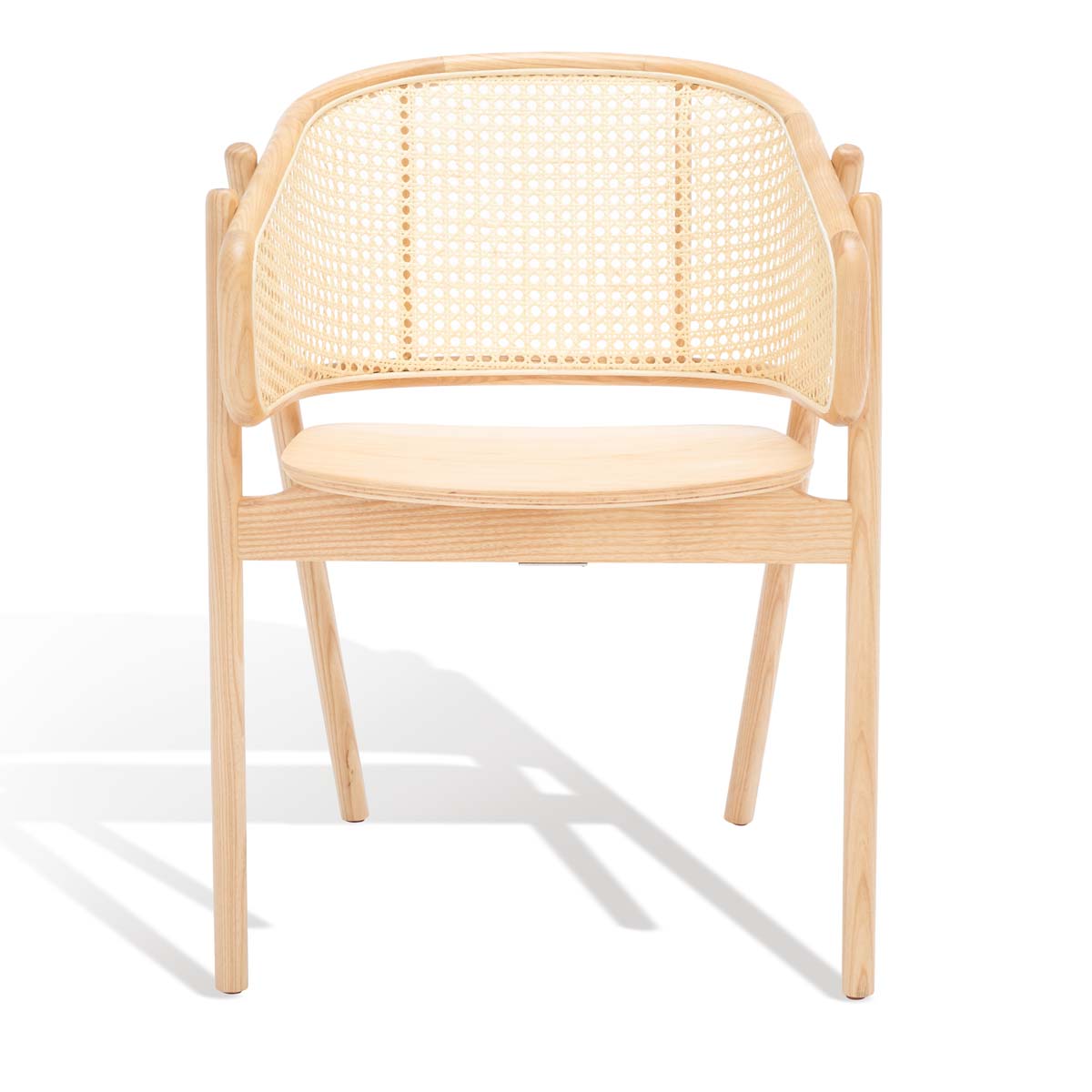 Safavieh Couture Emmy Rattan Back Dining Chair , SFV4128 - Natural