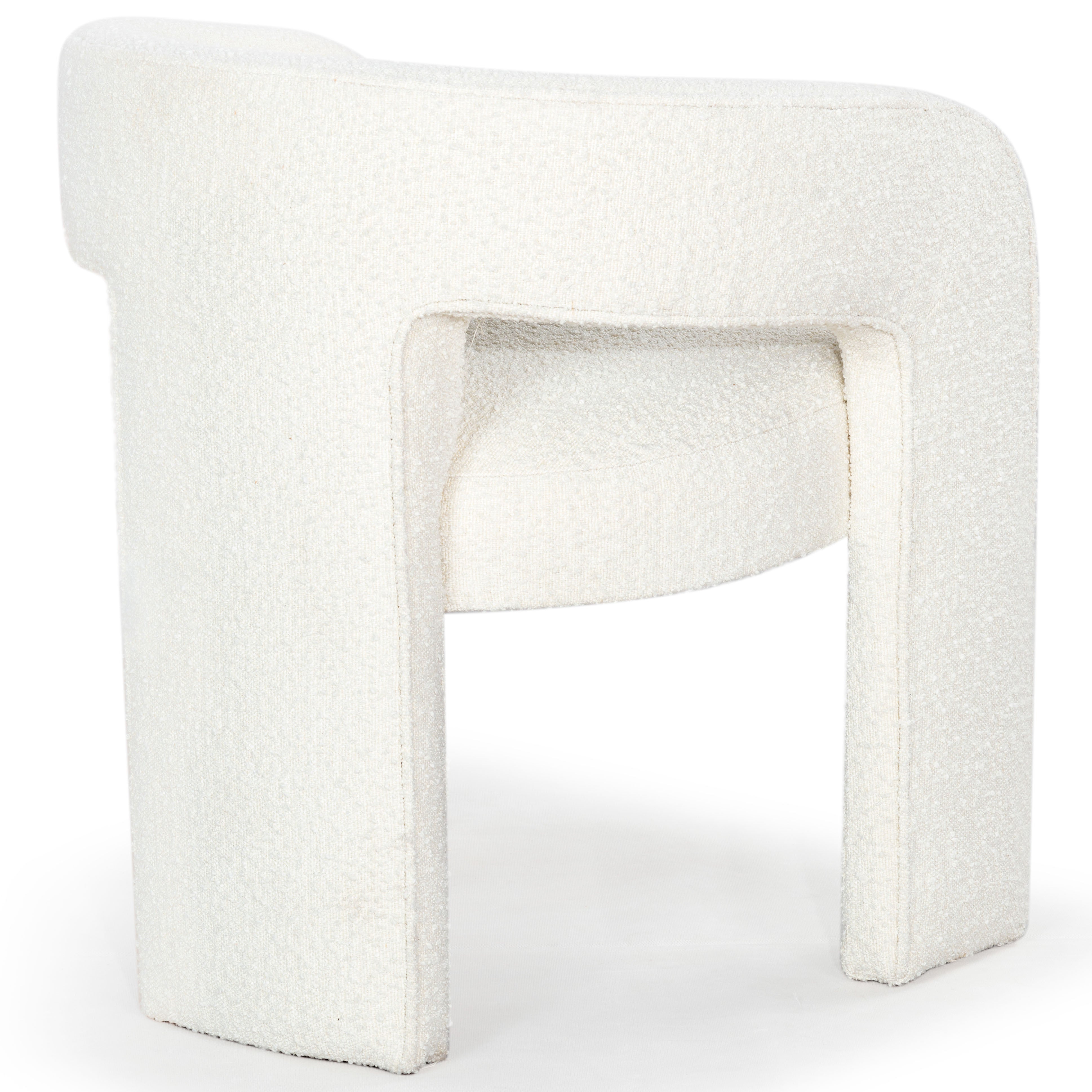 Safavieh Couture Catharia 3 Leg Dining Chair, SFV4602 - Ivory