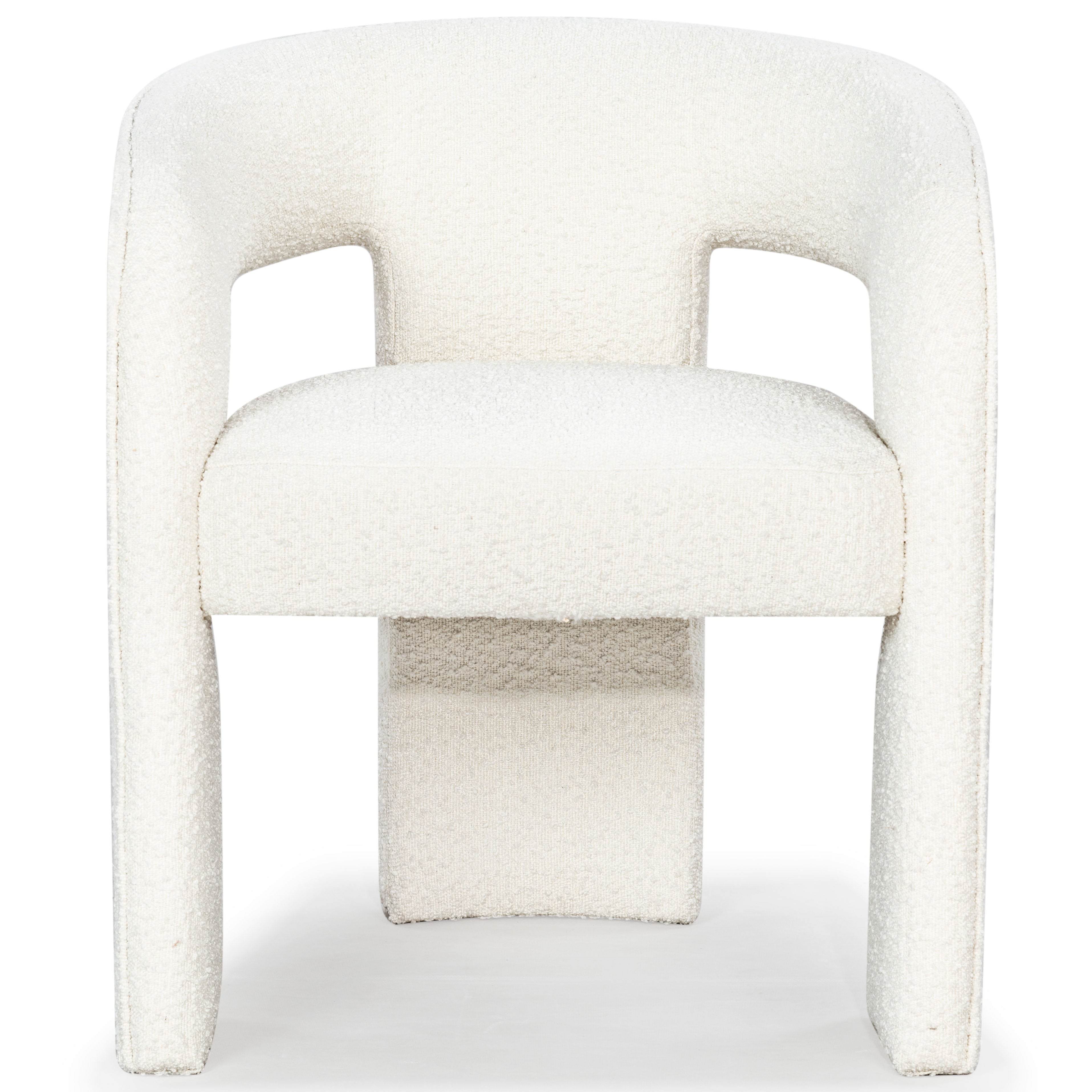 Safavieh Couture Catharia 3 Leg Dining Chair, SFV4602 - Ivory