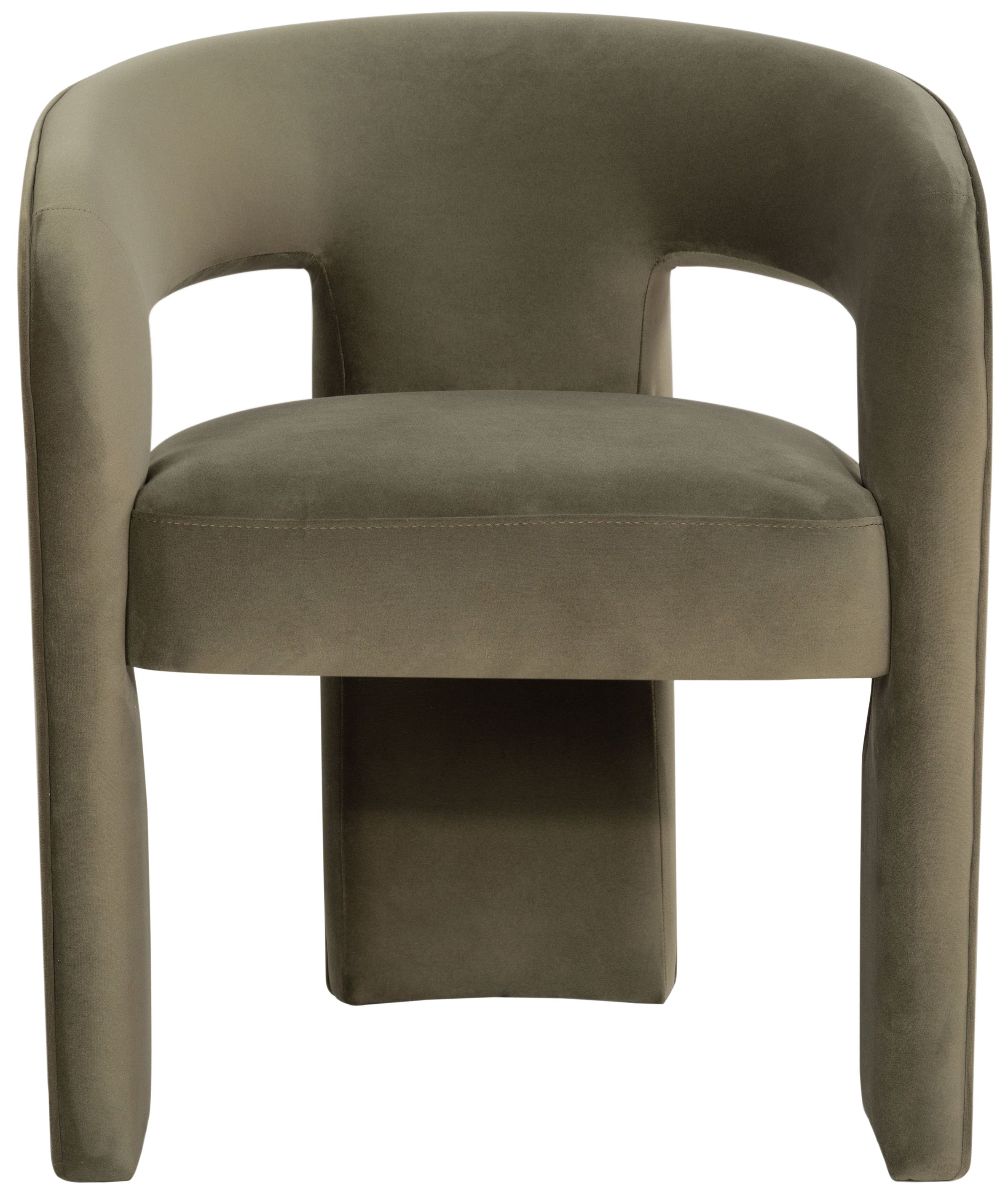 Safavieh Couture Catharia 3 Leg Dining Chair, SFV4602 - Olive Green