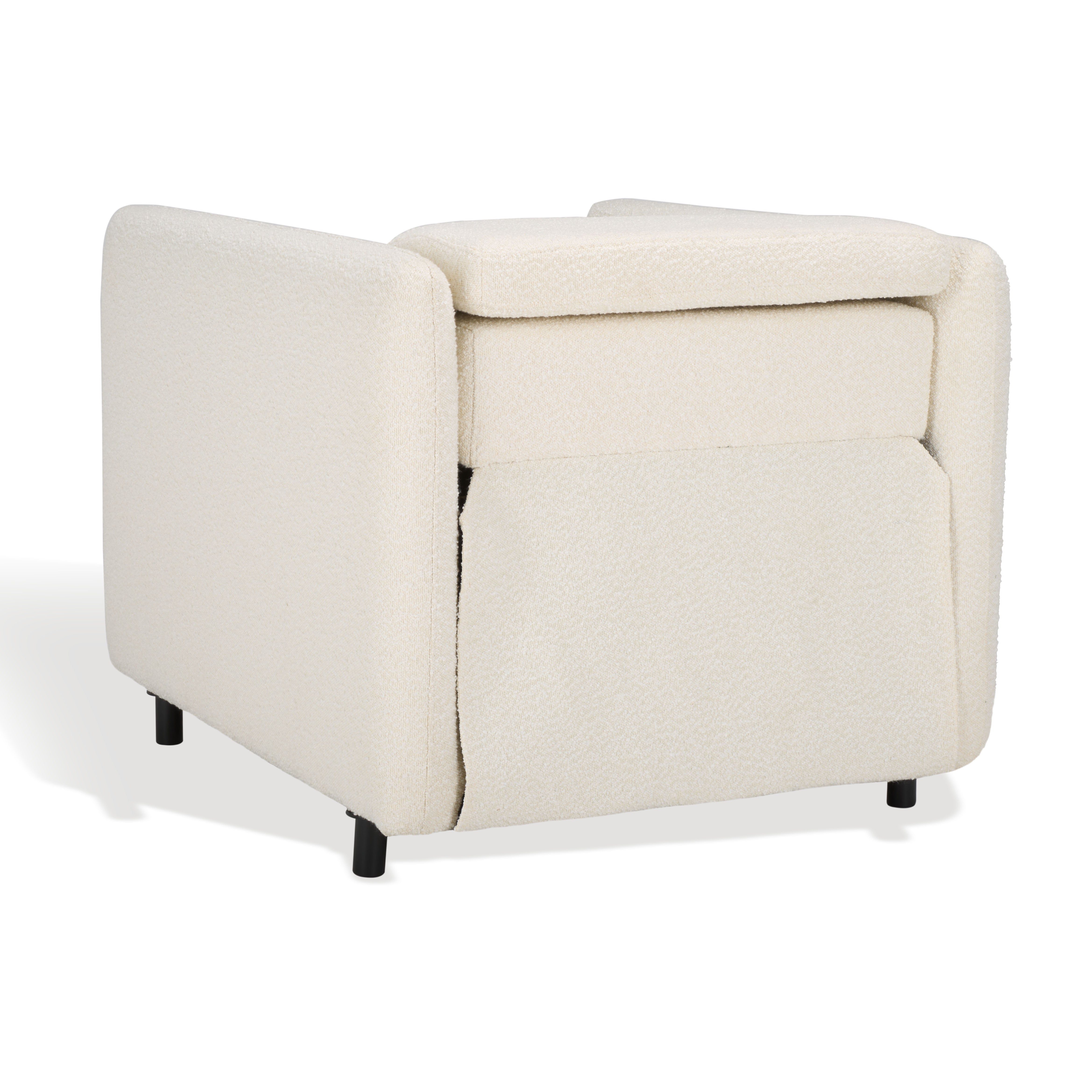 Safavieh Macilena Boucle Recliner, SFV4744 - Ivory