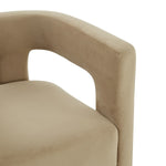 Safavieh Couture Deandre Contemporary Dining Chair - Light Brown