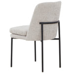 Safavieh Couture Tamarie Chenille Dining Chair, SFV4835 - Light Grey / Black