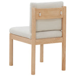 Safavieh Couture Kalmia Boucle Dining Chair, SFV4839 - Cream / Natural