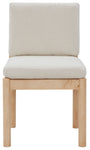 Safavieh Couture Kalmia Boucle Dining Chair, SFV4839 - Cream / Natural