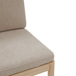 Safavieh Couture Kalmia Boucle Dining Chair, SFV4839 - Oatmeal / Natural