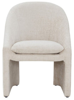 Safavieh Couture Kagan Chenille Dining Chair, SFV4856 - Cream