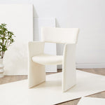 Safavieh Couture Jayke Velvet Dining Chair, SFV5100 - Cream