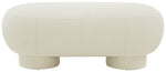 Safavieh Couture Zaydie Upholstered Bench, SFV5103 - Ivory