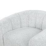 Safavieh Couture Demetri Boucle Swivel Chair, SFV6108 - White / Black