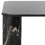 Safavieh Couture Daysi Square Marble Coffee Table, SFV9710 - Black