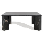 Safavieh Couture Daysi Square Marble Coffee Table, SFV9710 - Black