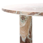 Safavieh Couture Giabella 3 Leg Marble Coffee Table, SFV9716 - White / Brown