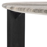 Safavieh Couture Dannica Marble Top Coffee Table, SFV9725 - Black / Grey