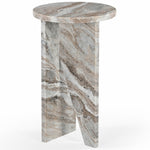 Safavieh Couture Devlin Marble Drink Table, SFV9734 - Brown