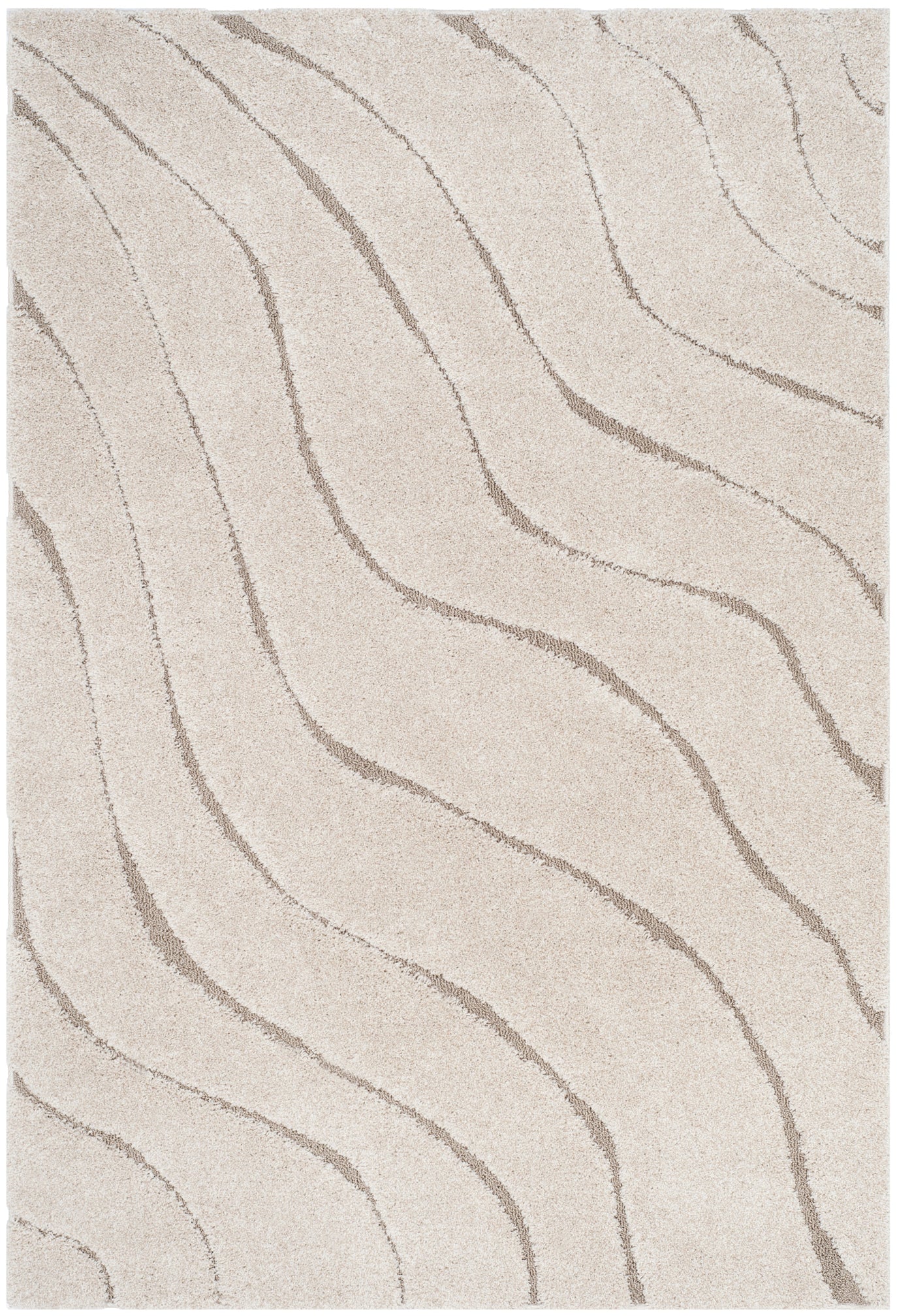 Safavieh Shag 472 Rug, SG472 - Cream / Beige