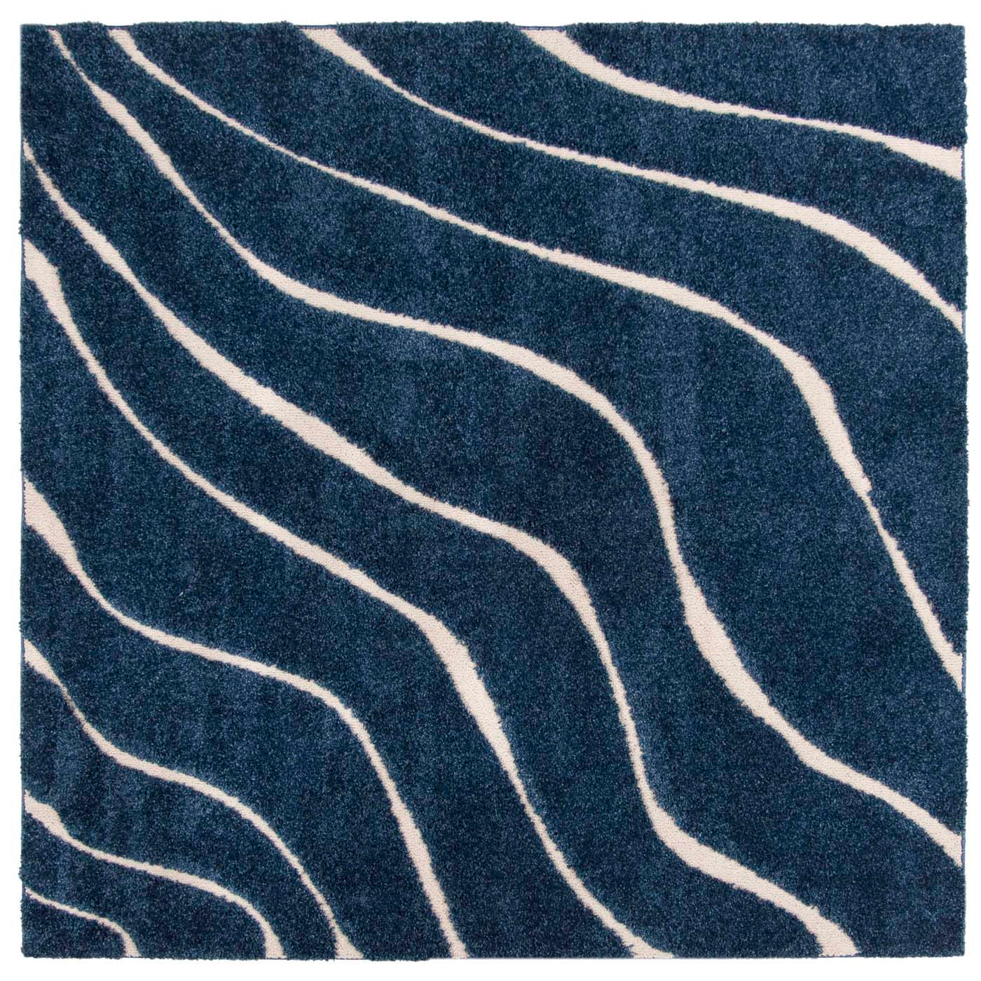 Safavieh Shag 472 Rug, SG472 - Dark Blue / Cream