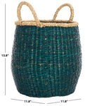 Safavieh Estra Basket With Handles, STG1815 - Green