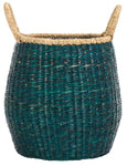 Safavieh Estra Basket With Handles, STG1815 - Green