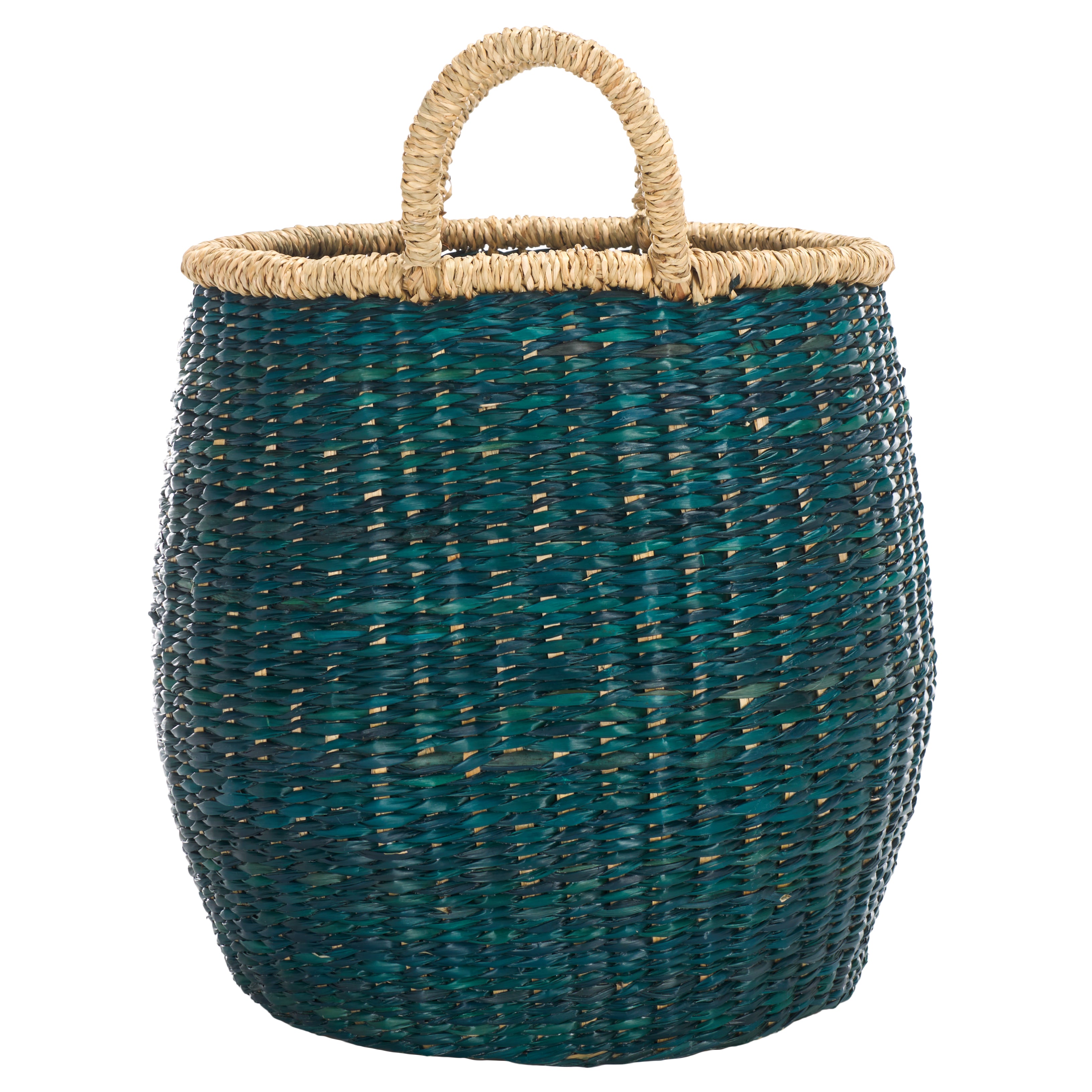 Safavieh Estra Basket With Handles, STG1815 - Green