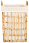 Safavieh Runa Basket W/ Liner, STG6504 - Natural / White