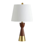 Safavieh Renni Table Lamp (Set of 2), TBL4227 - Brown/Brass Gold