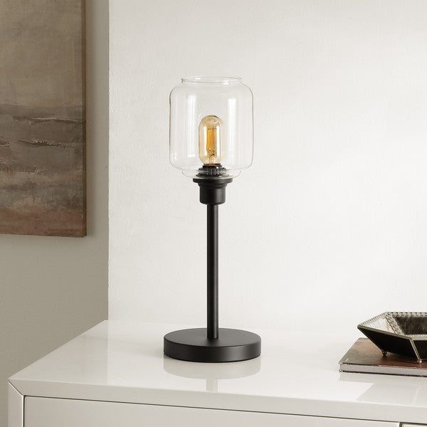 Safavieh Seyi, 18 Inch, Iron Table Lamp, TBL4480 - Black