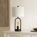 Safavieh Faust 21 Inch Table Lamp, TBL4482 - Black