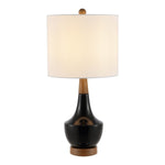 Safavieh Edalyn, 20.25 Inch, Ceramic/Resin Table Lamp, TBL4484 - Black