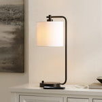 Safavieh Follett, 20.25 Inch, Iron Table Lamp W/ Usb Port, TBL4506-U - Black