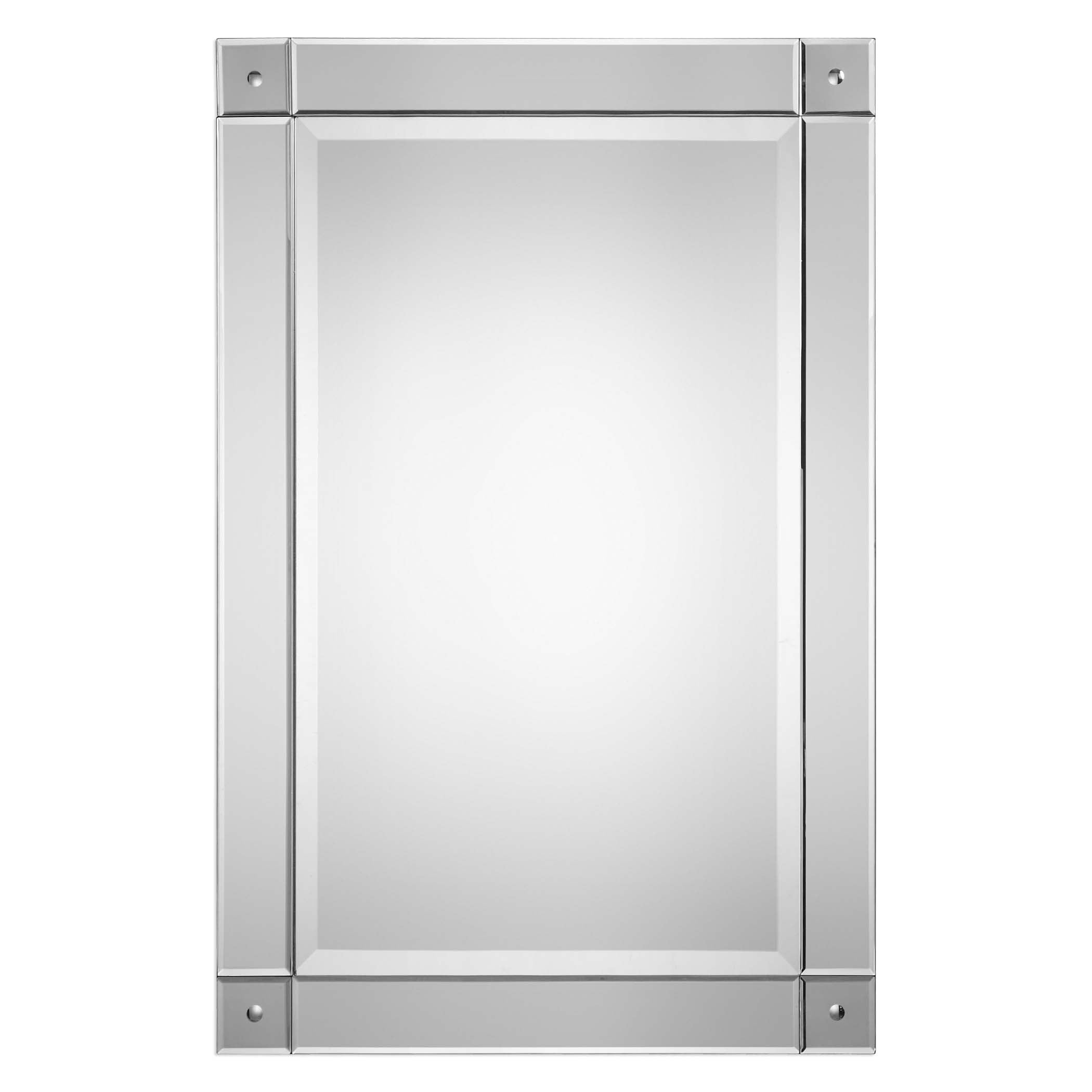 Home Decor Frameless Beveled Mirror