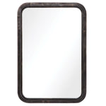 Home Decor Mirror - Dark Bronze With Gold Highlights