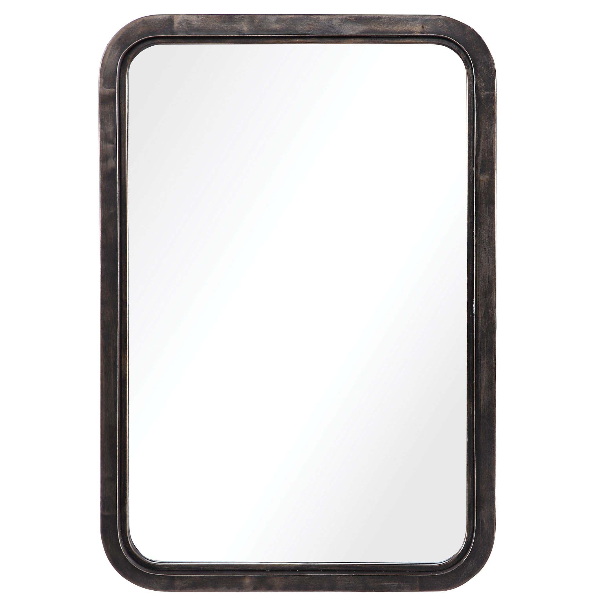 Home Decor Mirror - Dark Bronze With Gold Highlights