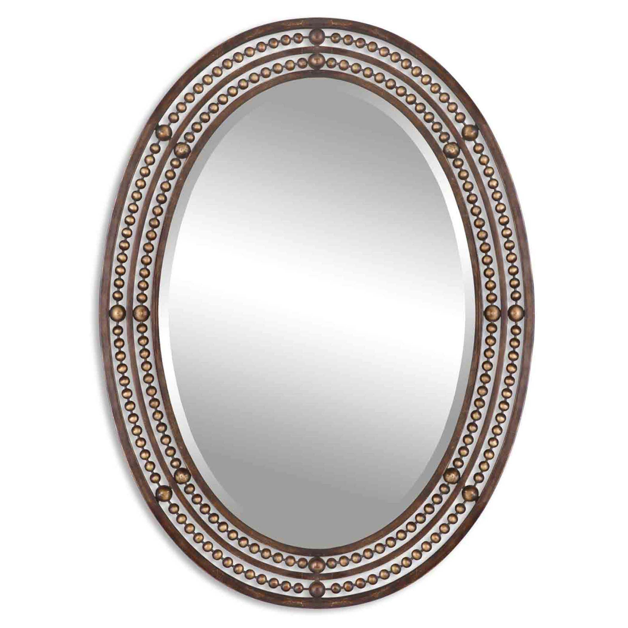 Home Decor Mirror - Distressed Oil Rubbed Bronze