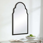 Home Decor Mirror - Satin Black Finish