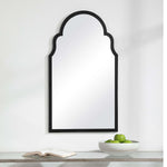 Home Decor Mirror - Satin Black Finish