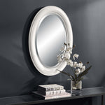 Home Decor Mirror - Crisp White Finish