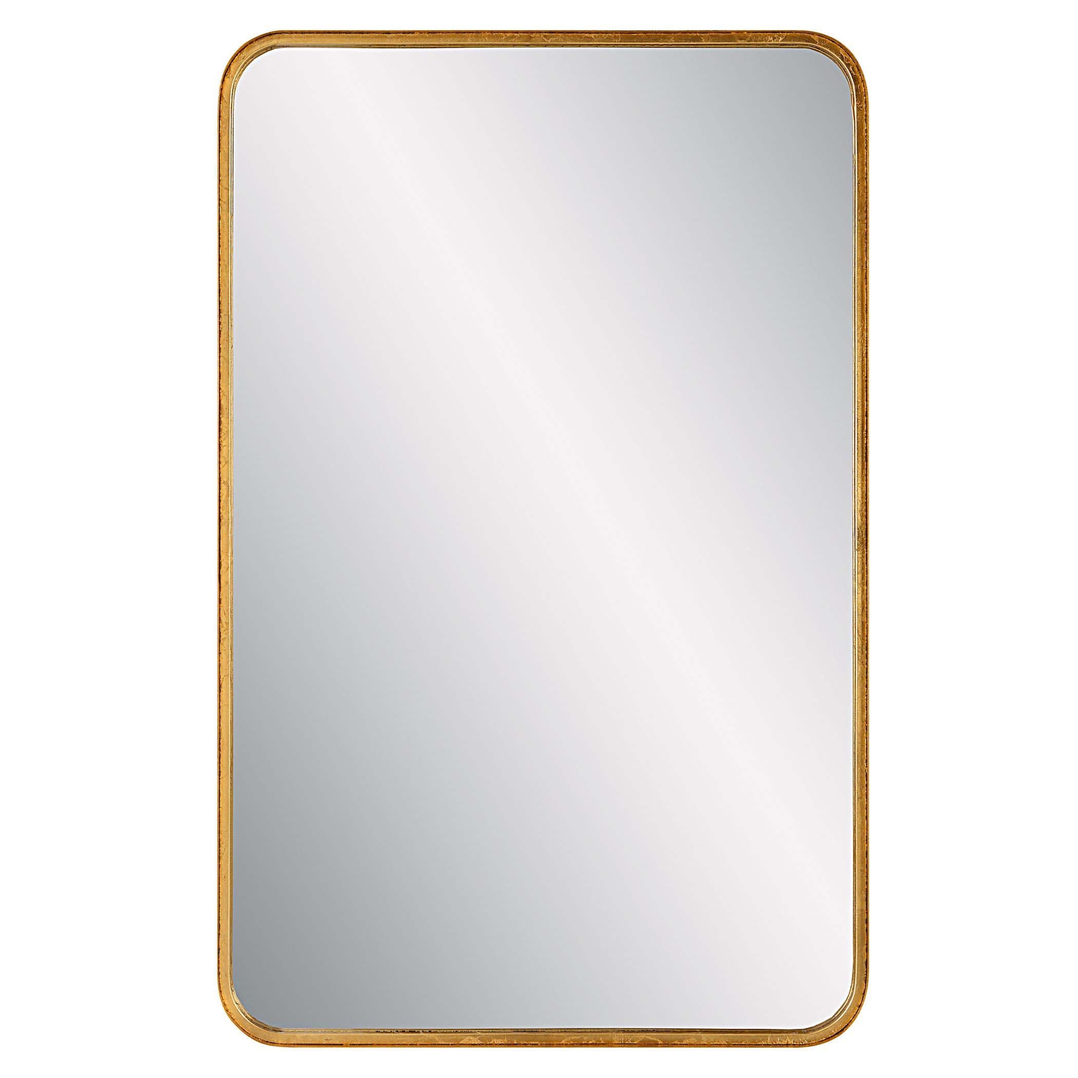 Home Decor Mirror - Gold Leaf