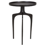 Home Decor Accent Table - Raw Dark Brown