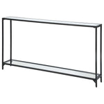 Home Decor Console Table - Satin Black